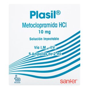 Plasil Metoclopramida 5 Ampollas