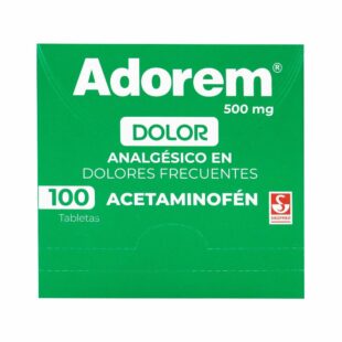 ADOREM 500 MG 100 TBS
