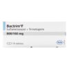 BACTRIM F 160+800 MG 10 TABLETAS