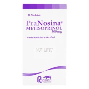 PRANOSINA 500 MG 20 TABLETAS (3%+)
