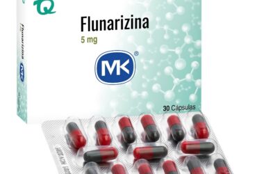 FLUNARIZINA 5 MG 30 CAPSULAS MK