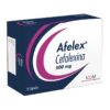 AFELEX 500 MG 10 CAPSULAS ICOM