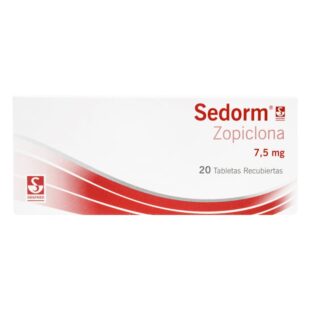 SEDORM 7.5 MG 20 TABLETAS