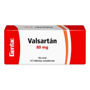 VALSARTAN 80 MG 14 TABLETAS GF
