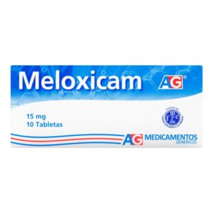 MELOXICAM 15 MG 10 TABLETAS AG