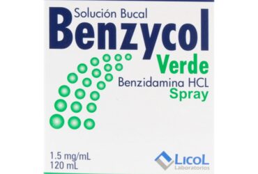 BENZYCOL SPRAY VERDE 120 ML