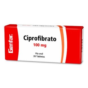 CIPROFIBRATO 100 MG 20 TBS GF(P)17280
