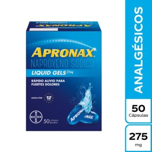 APRONAX LIQUID GEL 275 MG 50 CAPSULAS