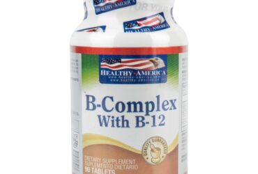 B-COMPLEX WITH B-12 90 CAPSULAS IVA