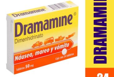 DRAMAMINE 50 MG 24 TABLETAS