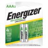 PILA ENERGIZER RECARGABLE AAA 2 UND