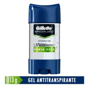 DTE.GILLETTE 3X GEL POWER RUSH 113 GR H
