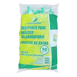 FRASCO ORINA 50 UND INVERFARMA