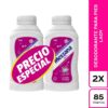 2 TALCO MEXSANA LADY 85 GR P.E