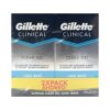 2 DTE.GILLETTE CLINI.GEL COOL WAVE 45GR