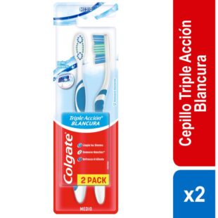 2 CEP.COLGATE TRIPLE ACCION BLANCURA PAC